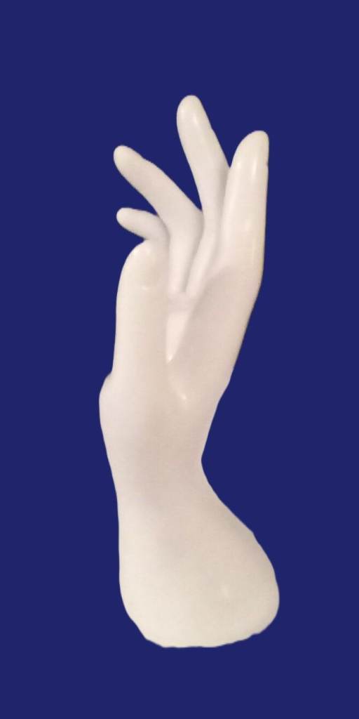 New Rings Bracelet Watch White Freestanding Mannequin Hand Model ...