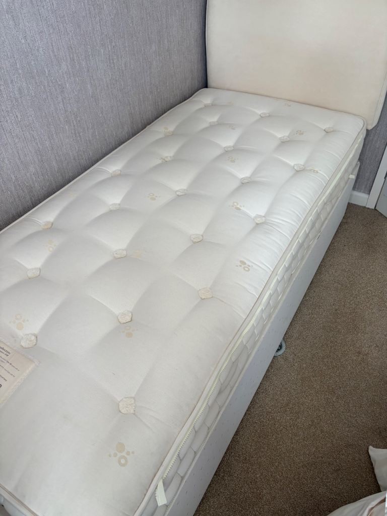 Electric Single Bed with Headboard 