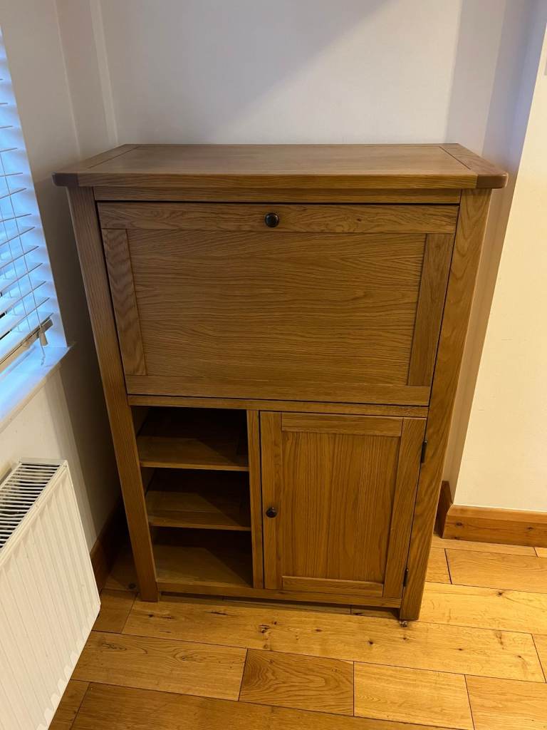 image for Oak Bureau Writing Desk