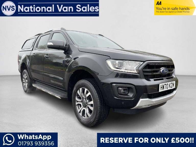 2020 Ford Ranger 2.0 EcoBlue Wildtrak Auto 4WD Euro 6 (s/s) 4dr PICK UP Diesel Automatic