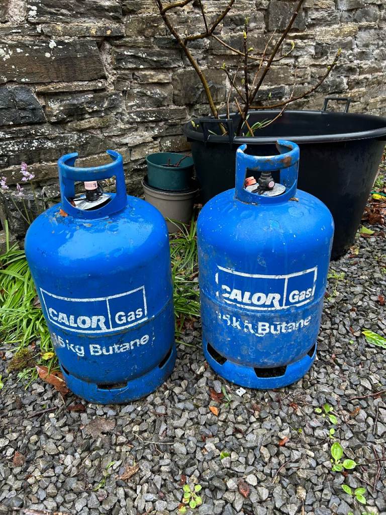 2 Calor Gas bottles 15Kg