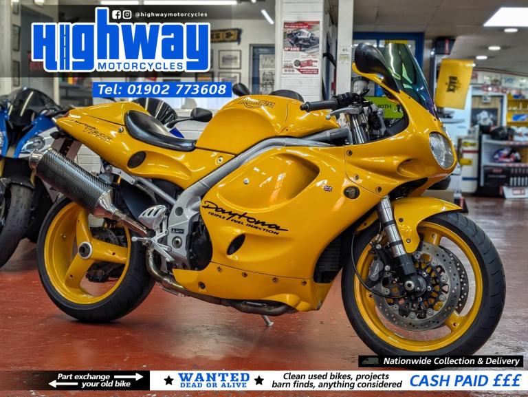 1998 Triumph T595 Daytona 955i (28k Miles) with 12 Months MOT