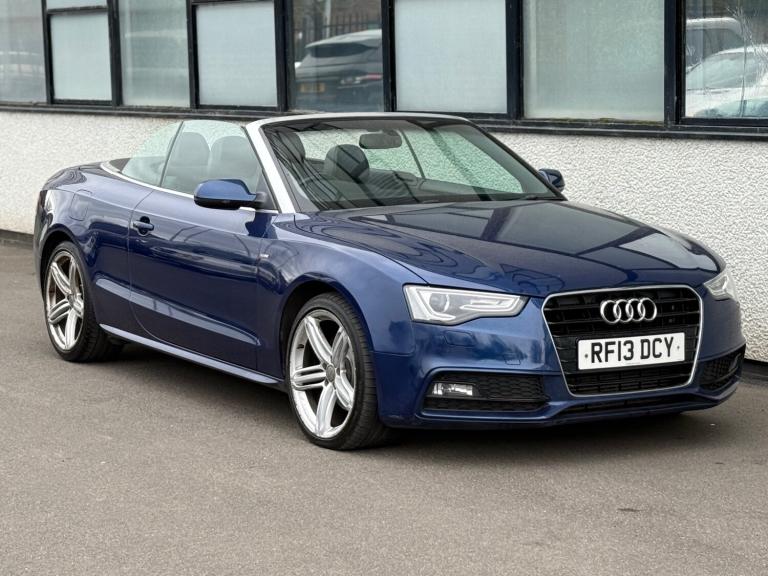 2013 Audi A5 2.0 TDI 177 S Line Special Edition 2dr Multitronic CONVERTIBLE Diesel Automatic