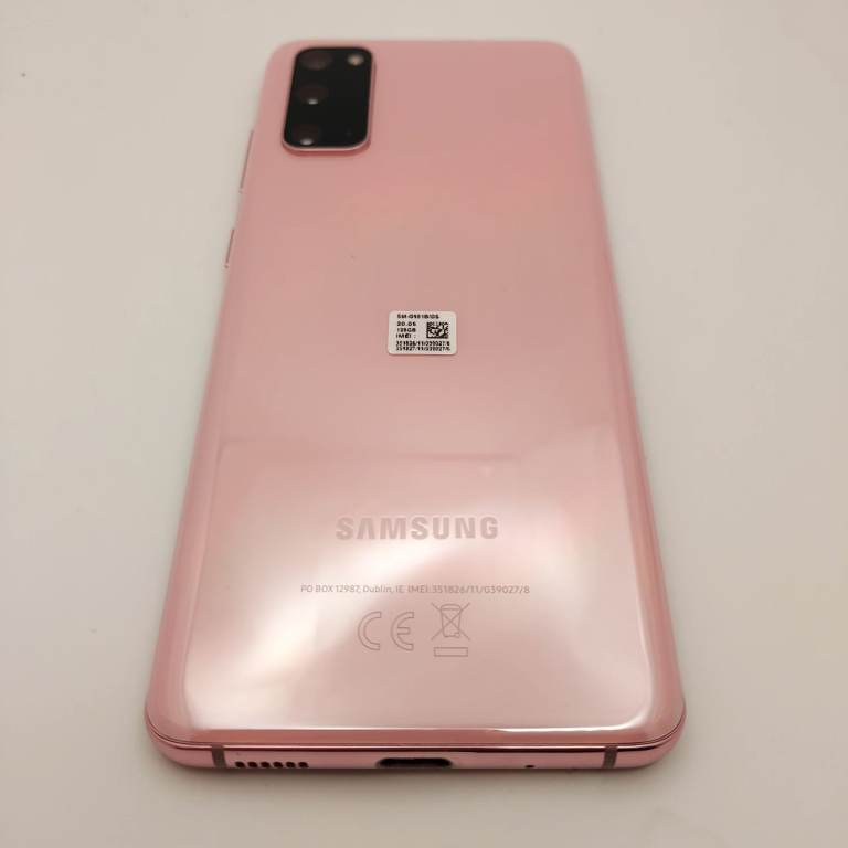 Samsung Galaxy S20 5G 128GB Pink Unlocked - Dual Sim - Excellent condition.