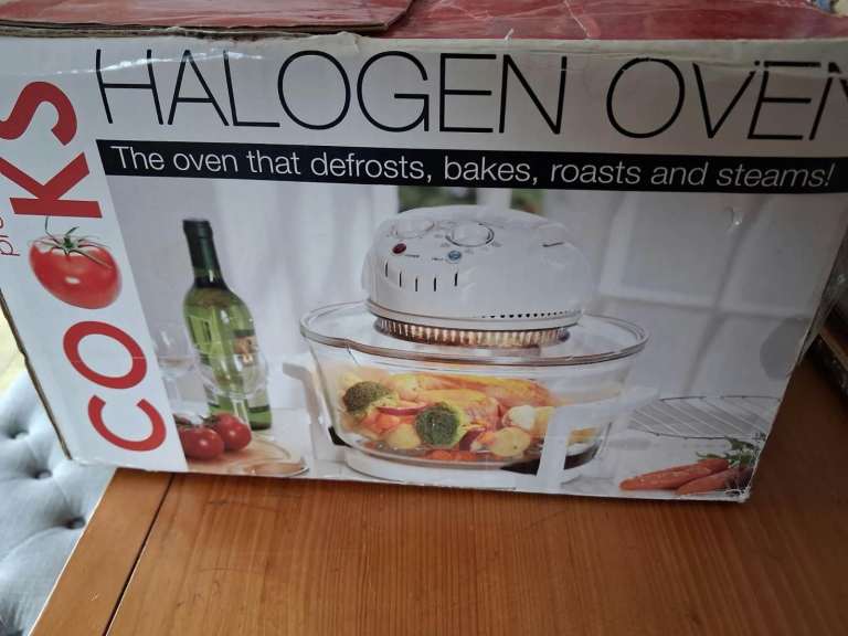 Cooks Halogen Oven – New, Unused