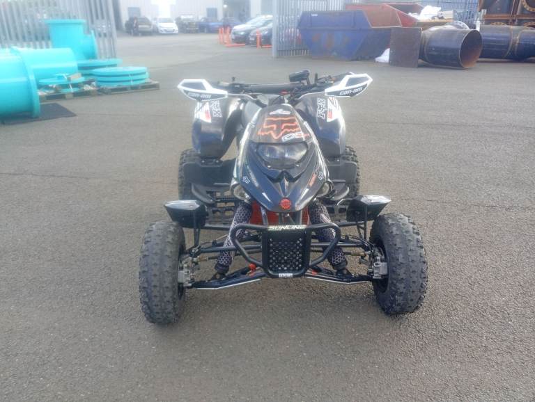 Bombardier ds 650, 2005, 653 (cc) quad bike, road legal