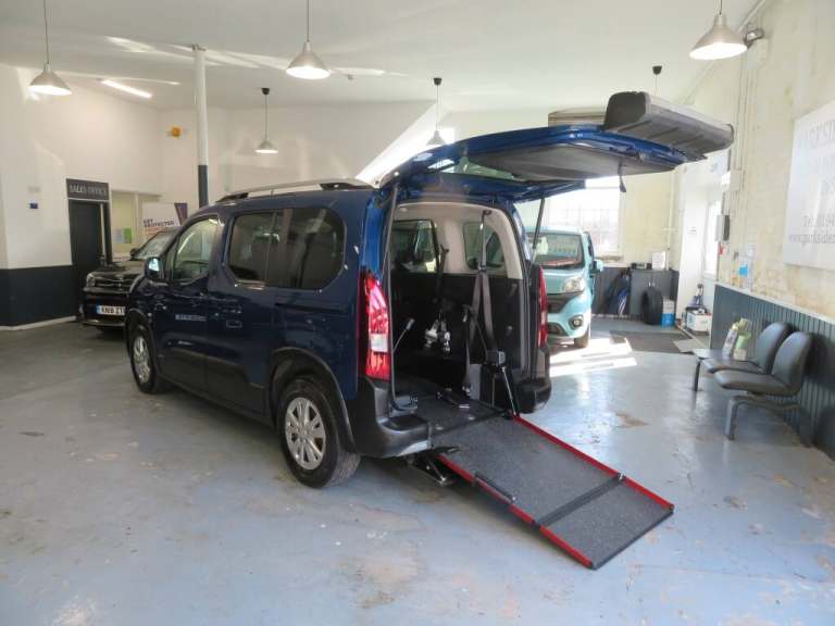 2019 Peugeot Rifter WAV WHEELCHAIR ACCESSIBLE CAR MOBILITY VAN MPV Diesel Manual