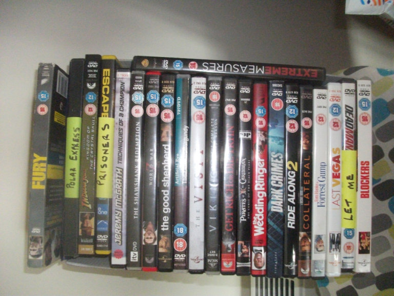 DVD'S Various types