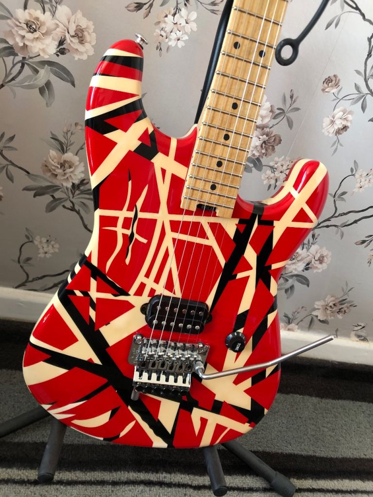 EVH Striped Series, made in Mexico. 2018