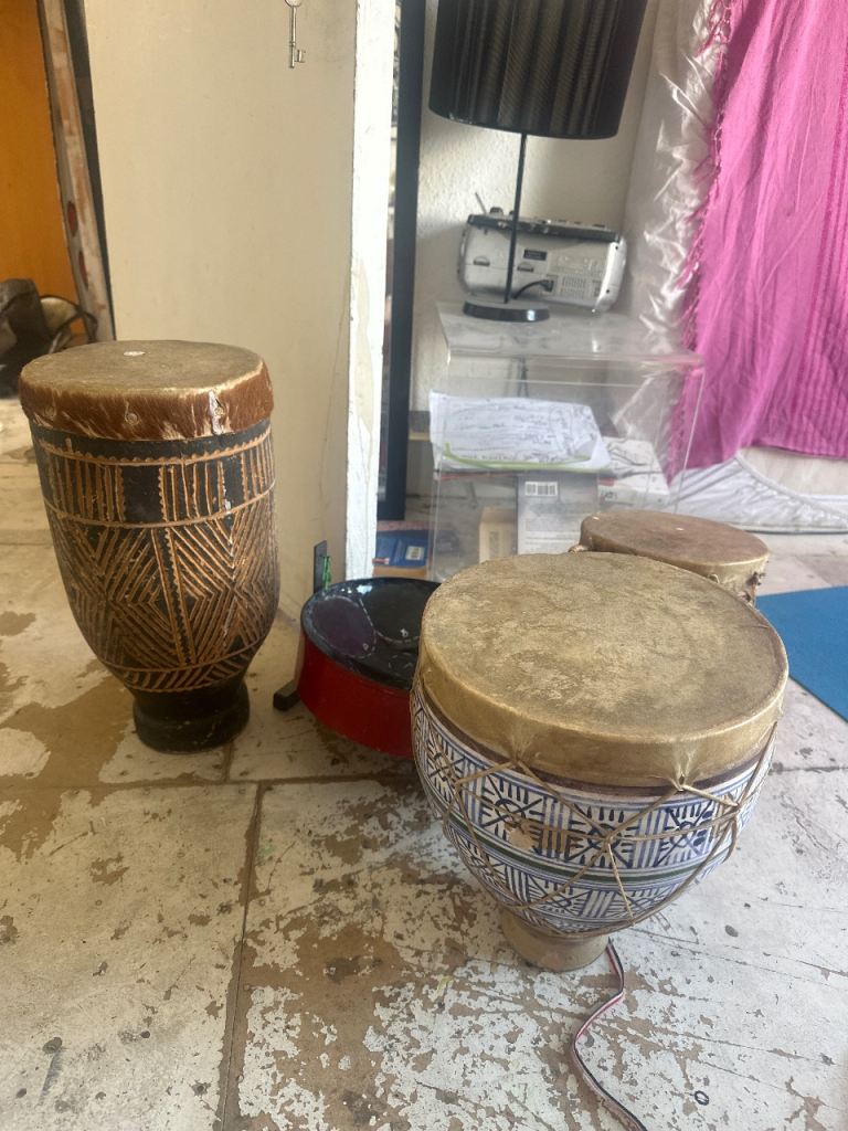 Set of drums 