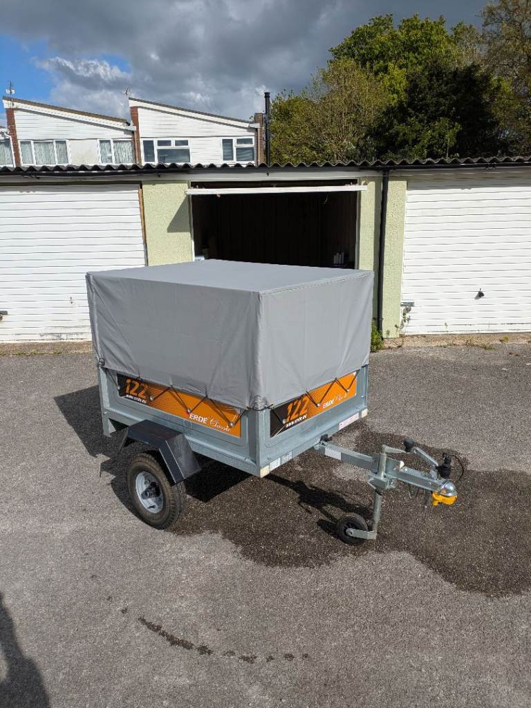 Erde 122 Camping Trailer with High Side Mesh Kit