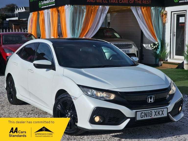 2018 Honda Civic 1.0 VTEC Turbo EX Euro 6 (s/s) 5dr HATCHBACK Petrol Manual