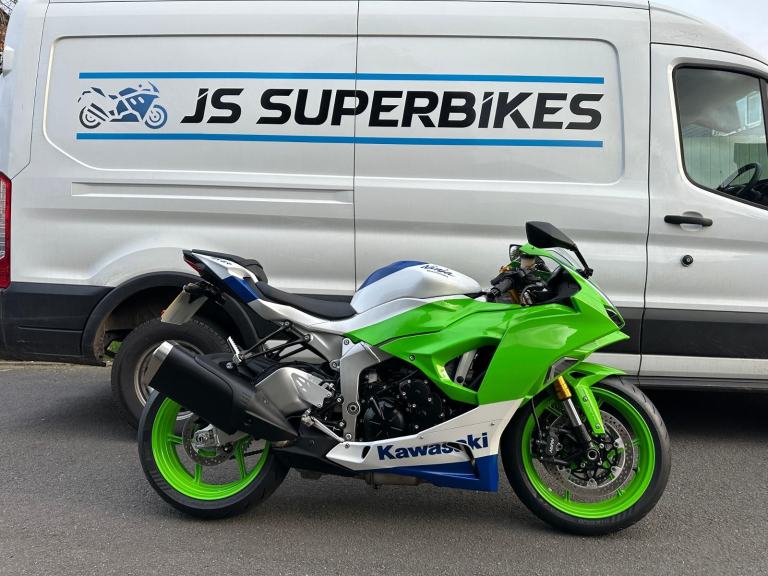 KAWASAKI ZX6R 636 JRFBN 40TH ANNIVERSARY 2024 - 726 MILES