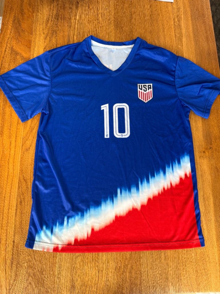 USA Pulisic #10 Football Shirt – Excellent Condition