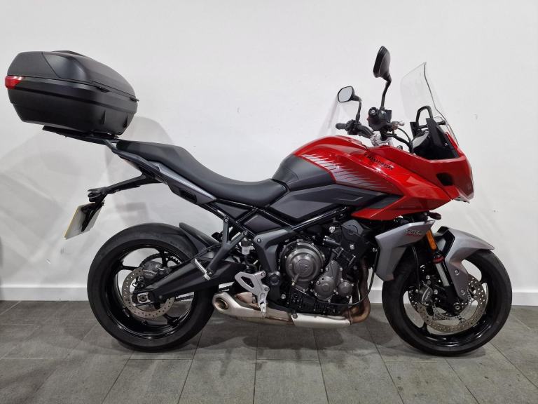 2023 Triumph Tiger Sport 660, 6,358 Miles, Top Box, Full Service History