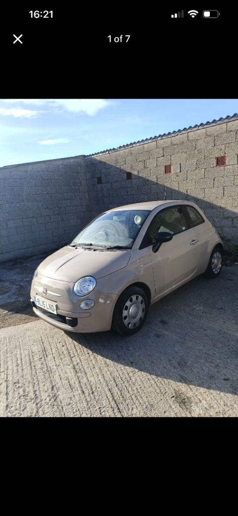 Fiat, 500, Hatchback, 2015, Manual, 1242 (cc), 3 doors