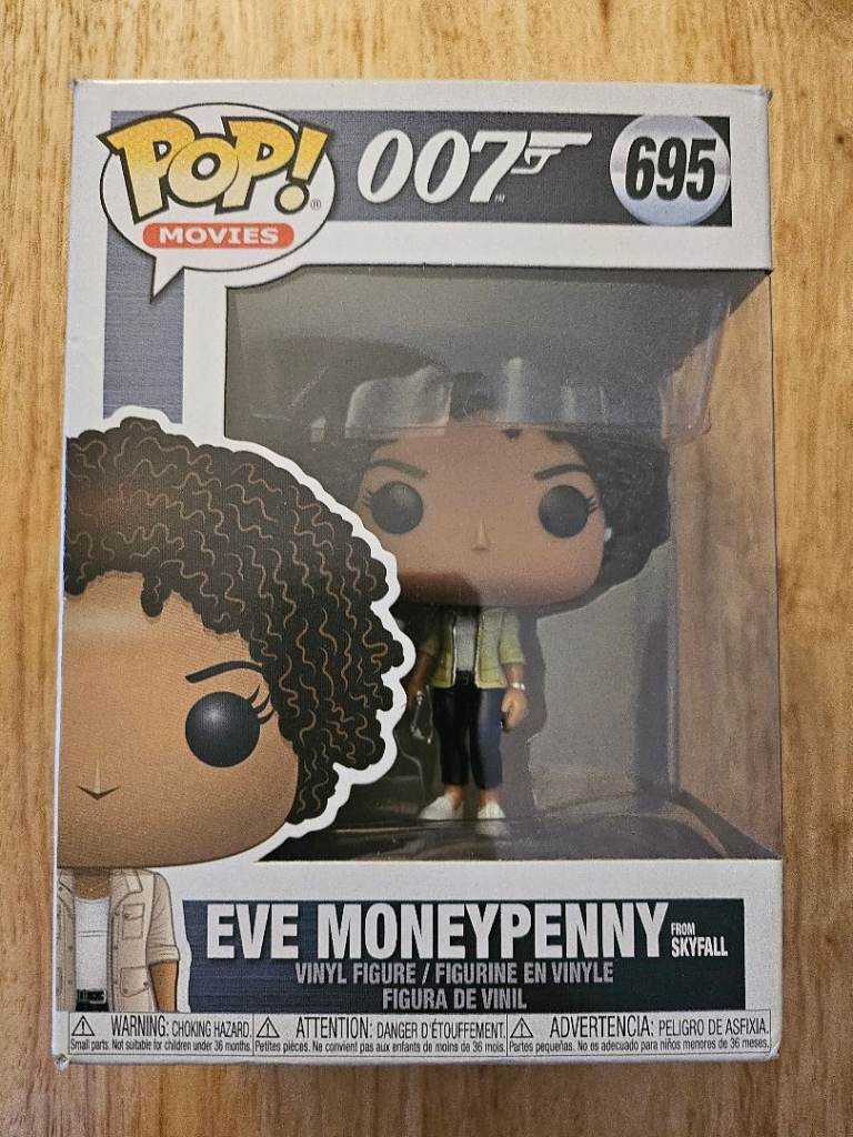 Funko Pop! Vinyl Bond 007 Eve Moneypenny Figure 695