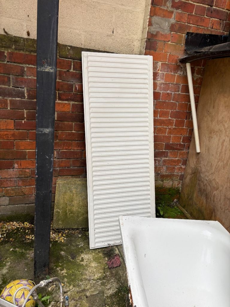 Two large double radiators for sale