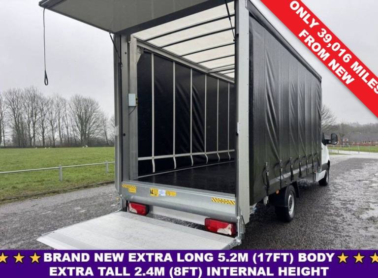 Mercedes Sprinter 2.1 315Cdi 3.5t. NEW 5.2m (17ft) Curtainside Tail Lift, Eu 6, 
