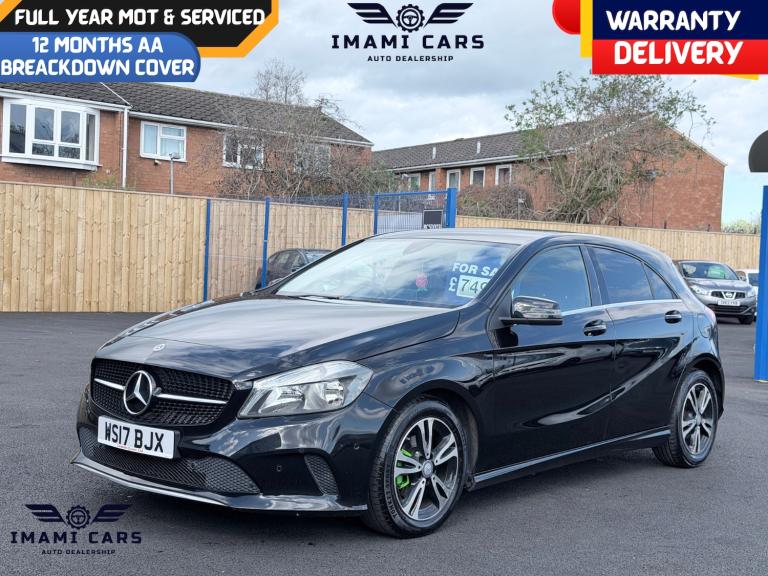 2017 Mercedes-Benz A-Class A180d SE Executive 5dr HATCHBACK Diesel Manual