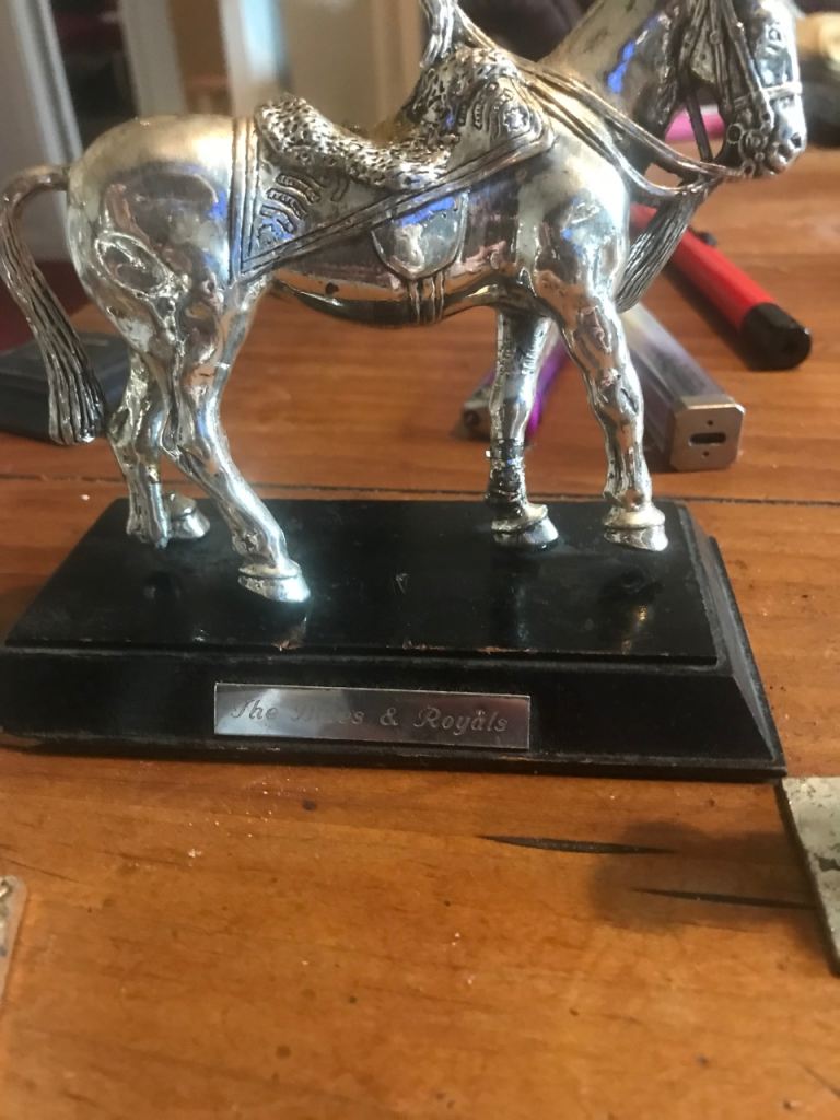 Blues and royals collected 