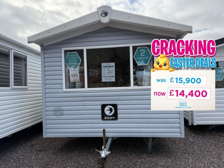 28x10ft DG+CH 2 Bed Static Caravan - Offsite Sale for Own Land, Self Build
