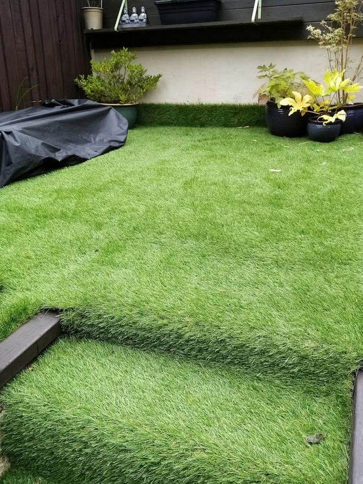 £10m2 Rolls turf | & COLLETION DELIVERY | 40mm Artificial Fresh Grass Bright