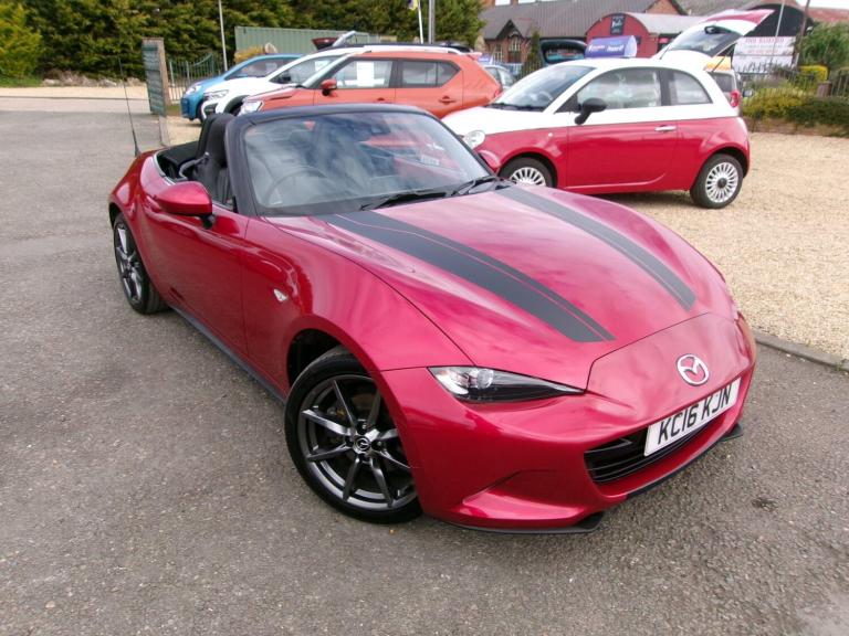 2016 Mazda MX-5 2.0 Sport Nav 2dr CONVERTIBLE PETROL Manual
