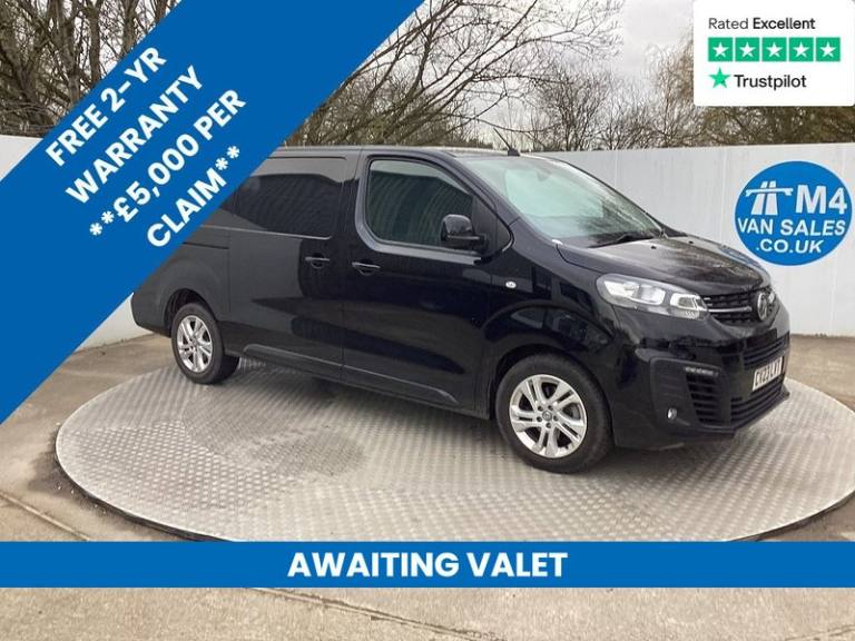 2023 Vauxhall Vivaro Turbo D 3100 Sportive LWB L/R A/C Euro 6 LWB Panel Van Diesel Manual