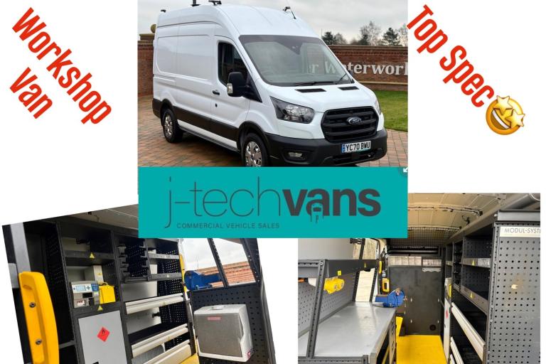 2020 Ford Transit 2.0 EcoBlue 130ps L2 H3 Mwb Leader Van ***Workshop / Utility Van*** PANEL VAN D...