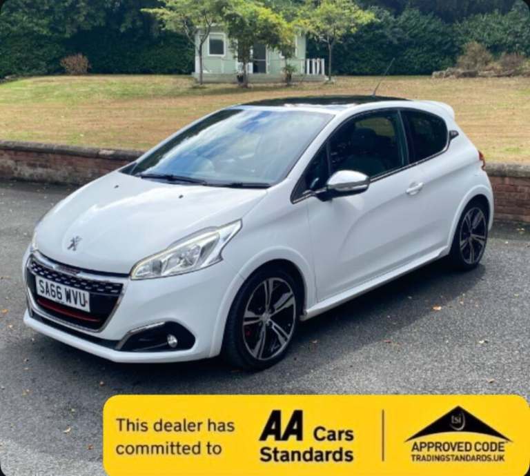 2016 Peugeot 208 1.6 THP GTi Prestige 3dr HATCHBACK Petrol Manual