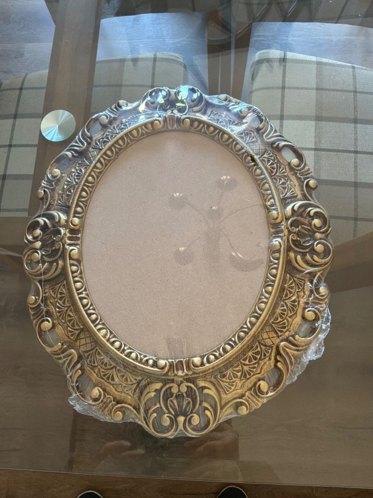 Baroque antique picture frame 