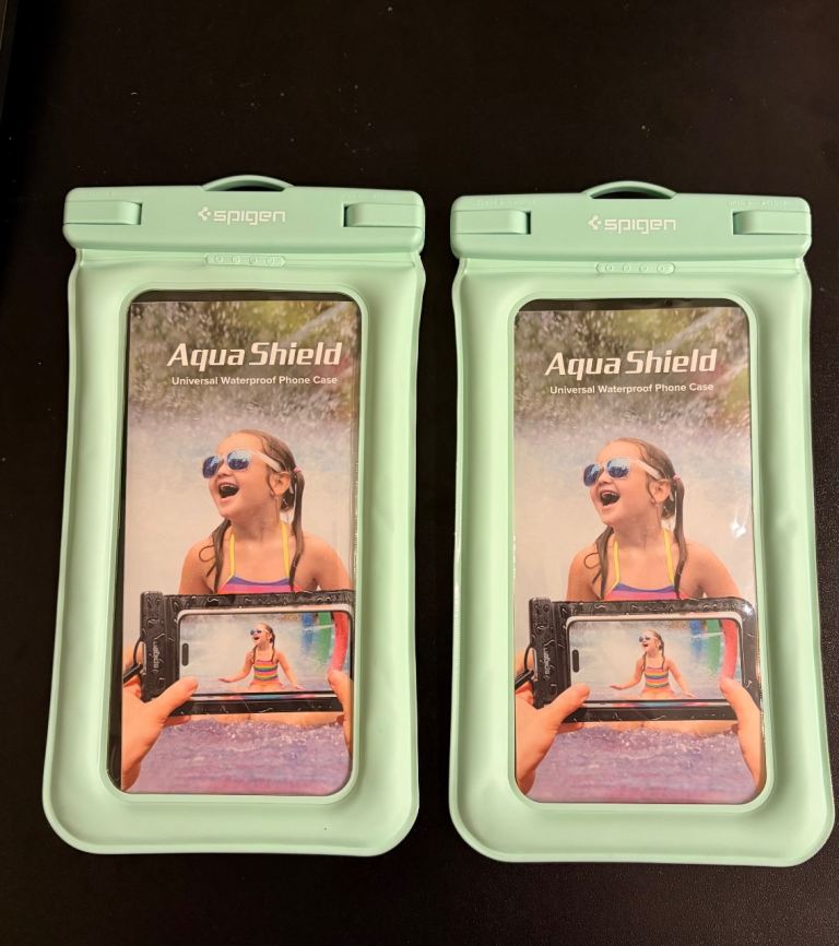 Brand New Spigen Floating Waterproof Phone Pouches (2-Pack) - Extra Large