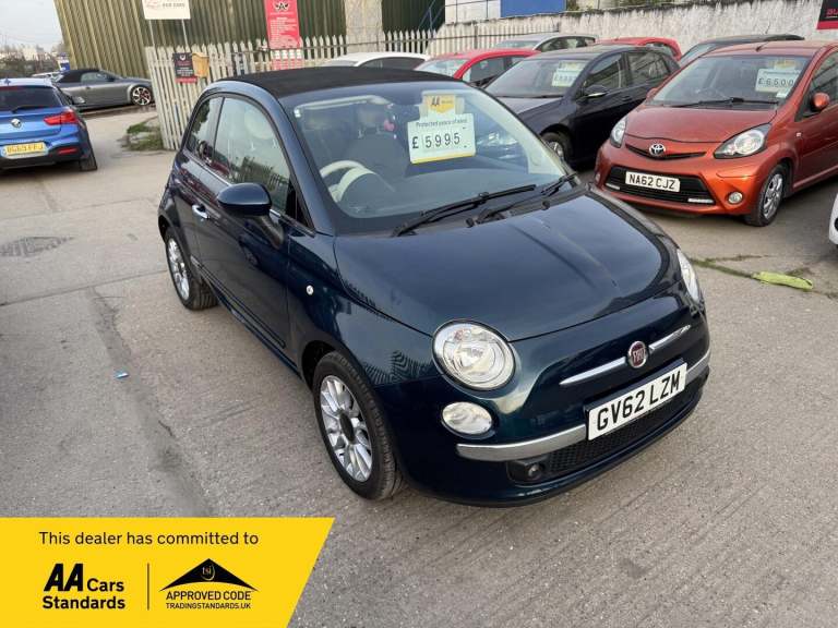  Fiat 500C 1.2 Lounge Auto Euro 5 2dr Petrol Automatic