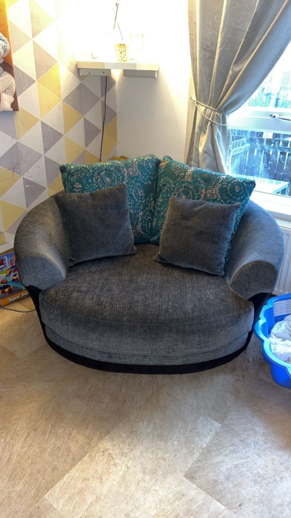 Corner Sofa and Chair