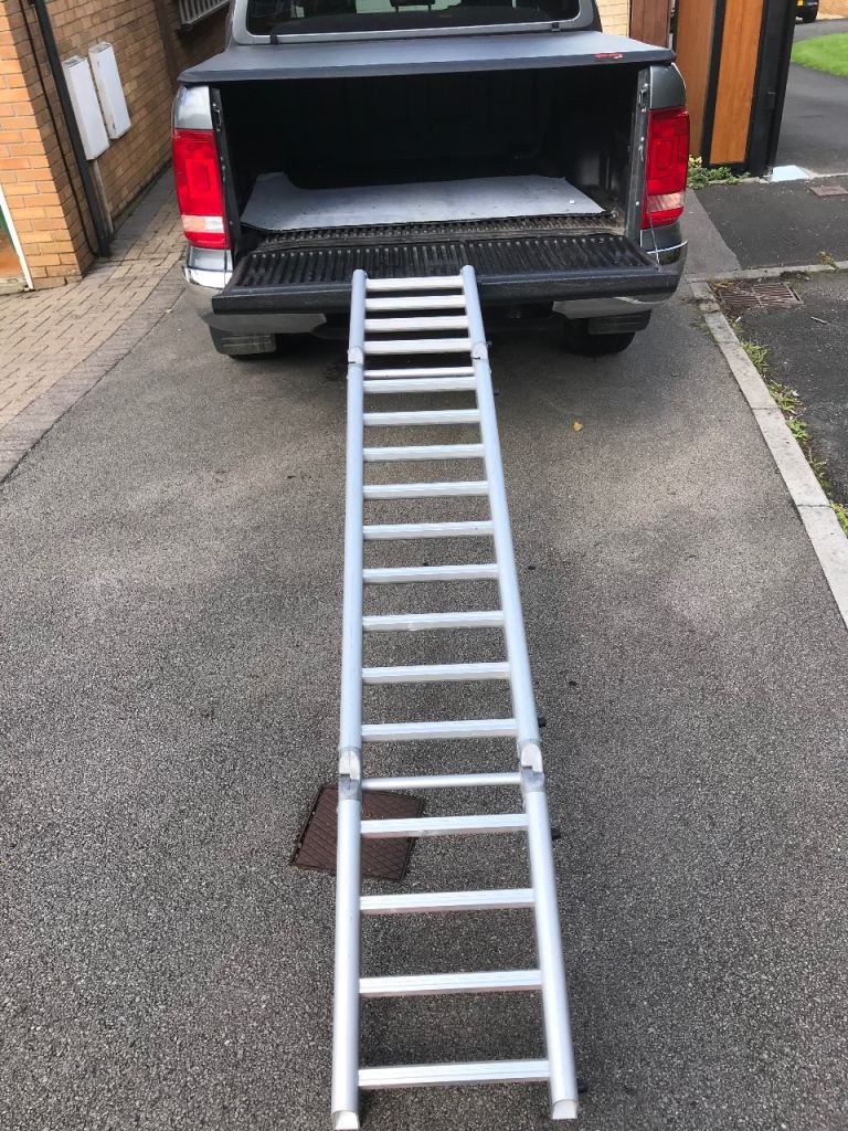 Folding Motorcycle Ramp