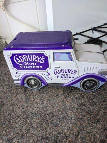 Cadburys finger tin van empty fab