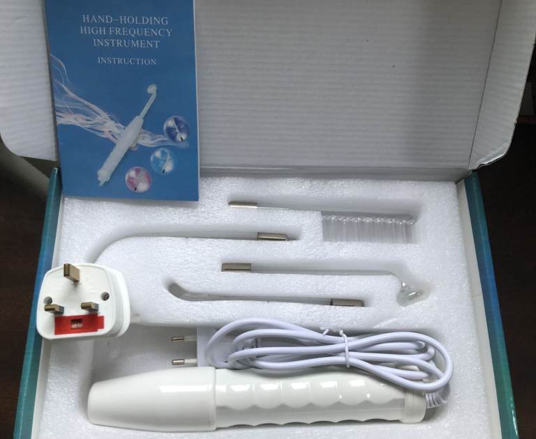PORTABLE HIGH FREQUENCY LZ-006A WAND, smoke-free home, pristine condition