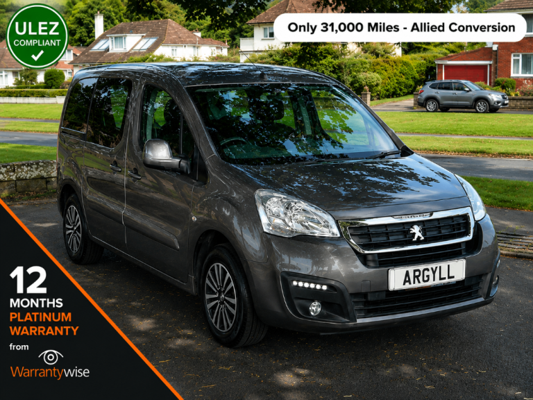 Peugeot Partner 1.6 Diesel Manual  Wheelchair Accessible Vehicle WAV