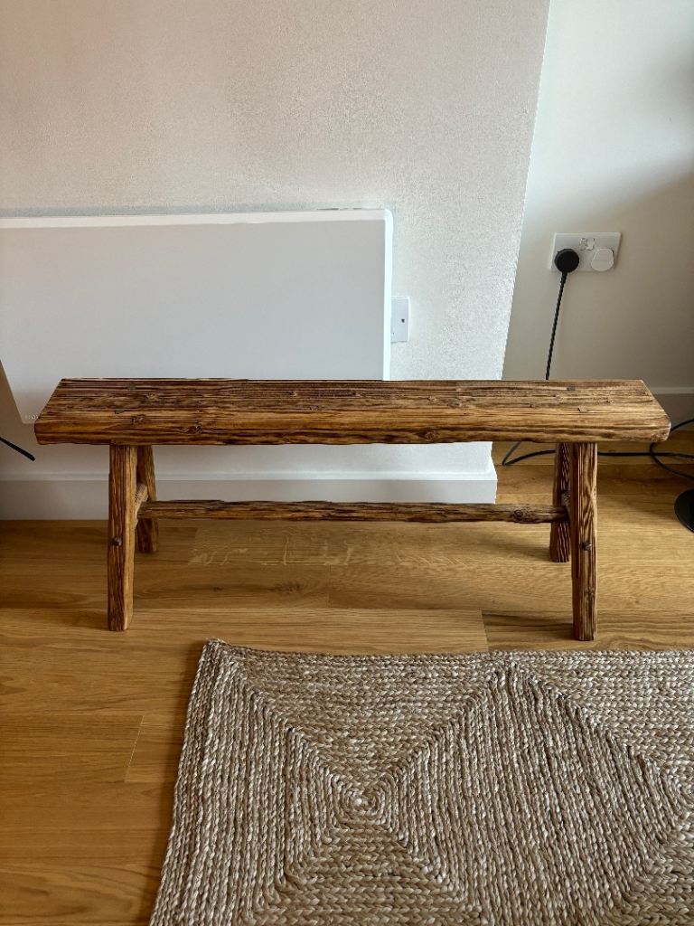 Reclaimed Wooden Bench 