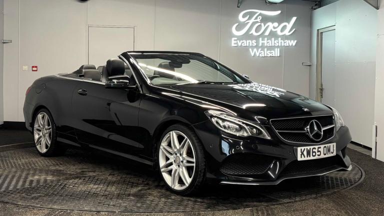 2016 Mercedes-Benz E Class E220d AMG Line Edition Premium 2dr 7G-Tronic Convertible Diesel Automatic
