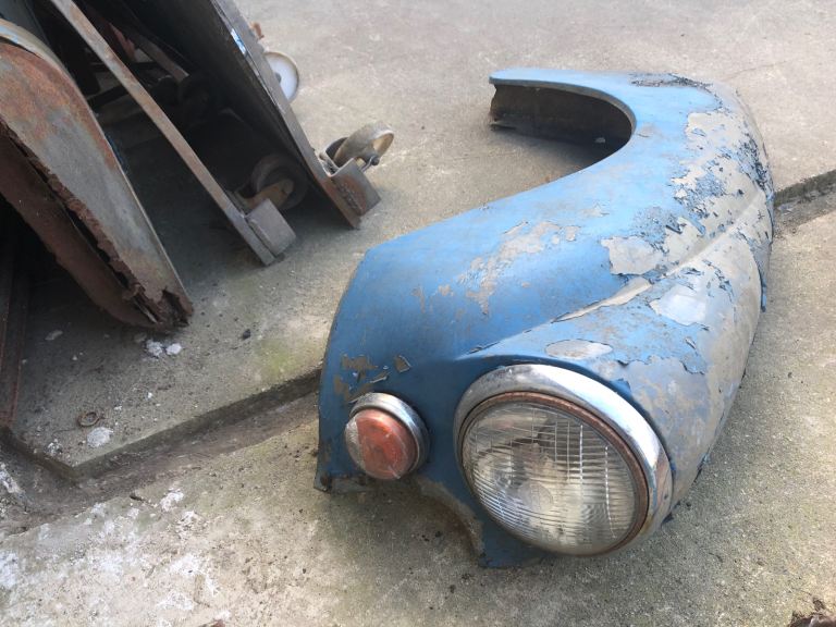 Morris minor Van wing