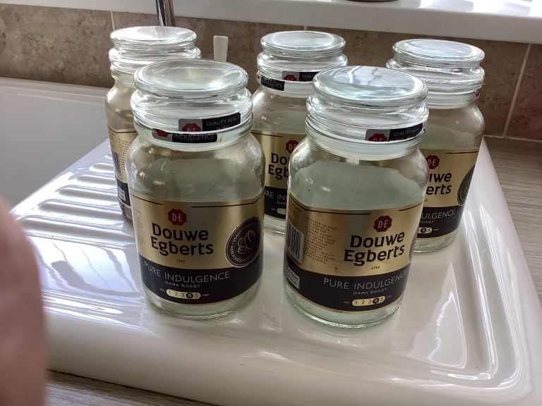 Five Free Coffee Jars