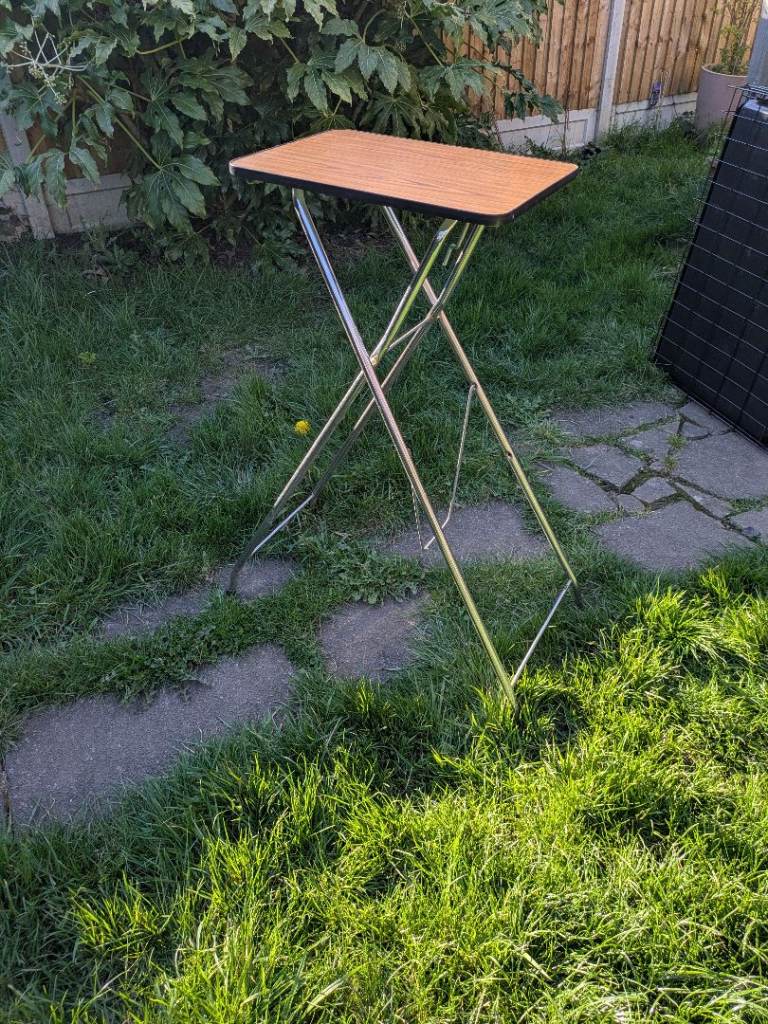 Folding table for projector film vintage