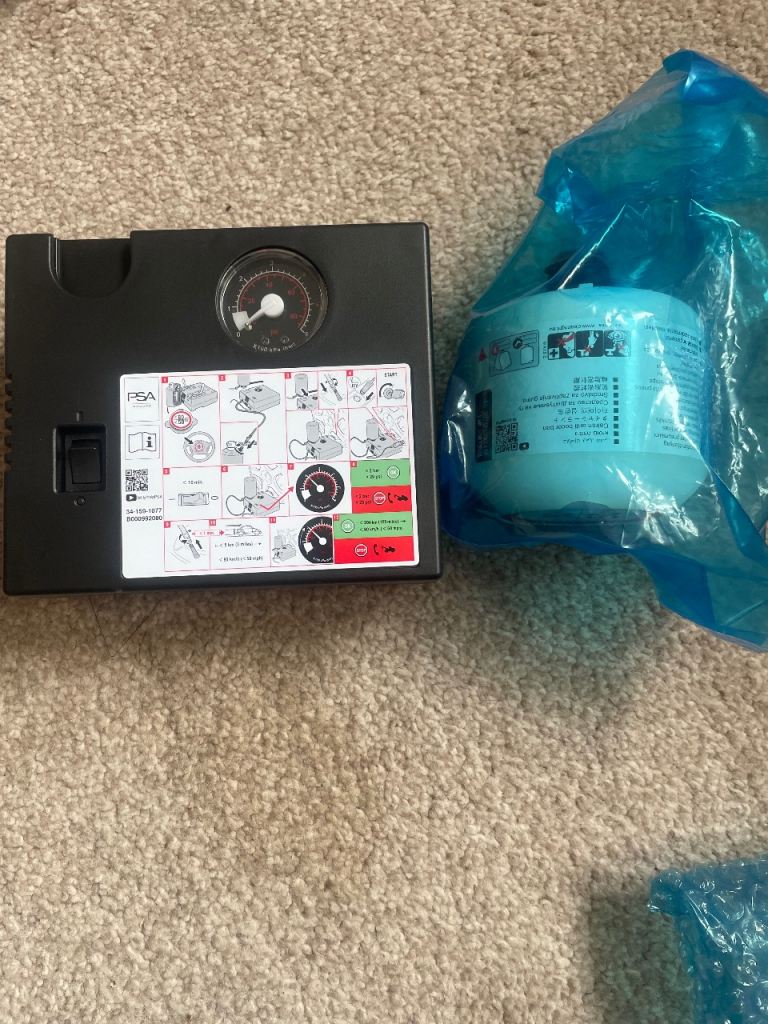PSA inflator pump brand-new