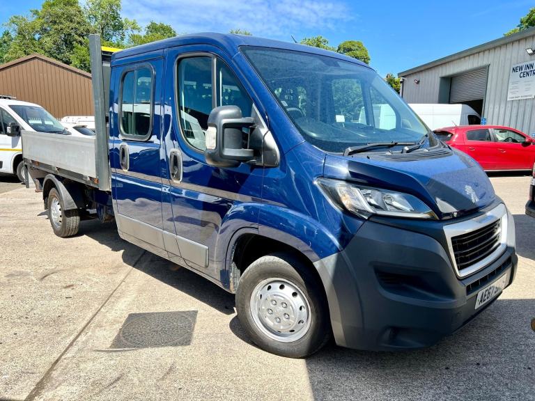 Peugeot Boxer 2.0 Blue HDi 130ps plus Crewcab Dropside.2017/67 Registration 