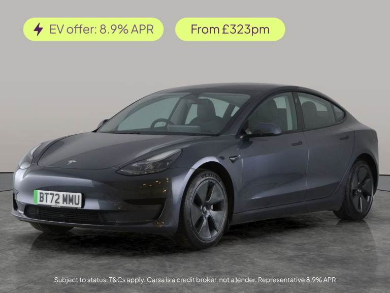 2022 Tesla Model 3 RWD 4dr Auto SALOON ELECTRIC Automatic