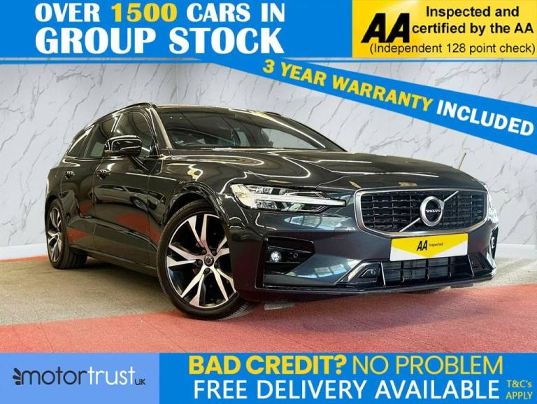 2019 Volvo V60 2.0 D3 R-Design Plus Estate 5dr Diesel Manual Euro 6 (s/s) (150 ps) Estate Diesel ...