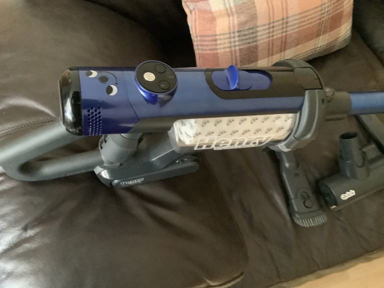 Henry Quick Cordless Vacuum Cleaner - Blue, Good Condition