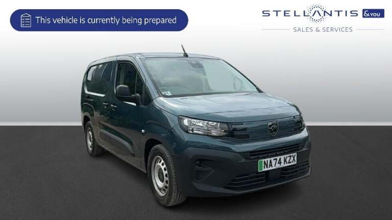 2024 Peugeot Partner 100kW 52kWh Professional Crew Van Auto PANEL VAN ELECTRIC Automatic
